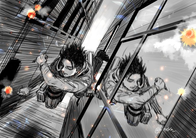 あのストヘス酒場あたりの市街戦が好き過ぎて何度も描いてるけどまたそのうち描く気がします(再掲 