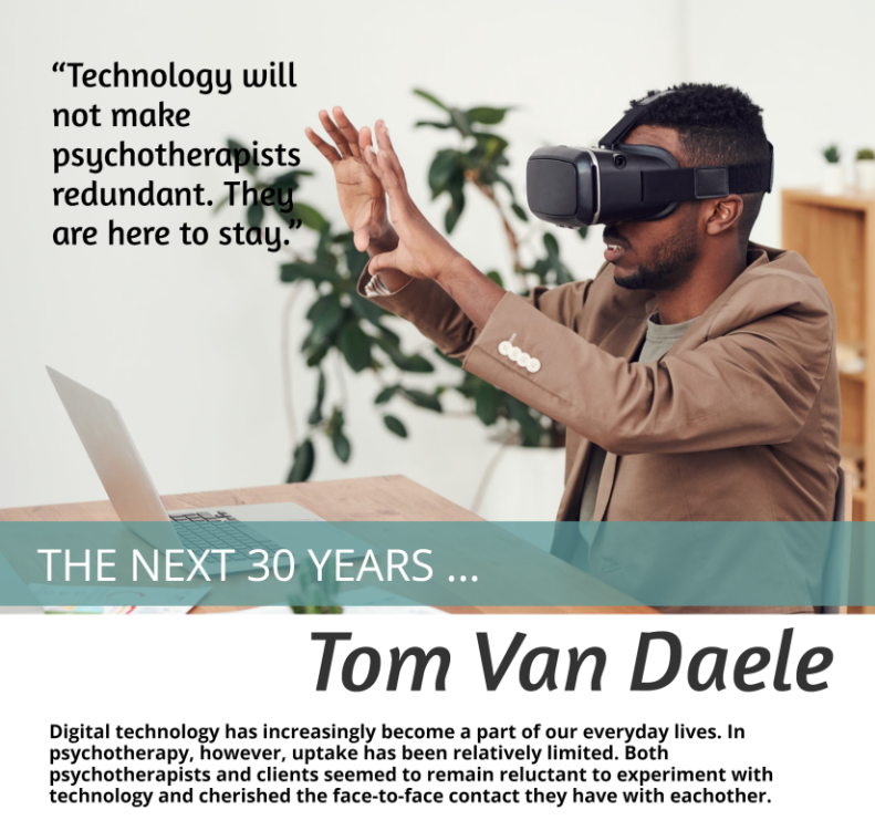 TomVanDaele's tweet photo. For the 30th anniversary of Belgian organisation #Pobos, I was asked to briefly formulate some thoughts on the future of #trauma therapy. https://t.co/aXDKQFKbLJ https://t.co/K7p9mZYPON