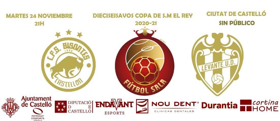 playascastellon's tweet photo. 📰Bonita semana la que inicia @BisontesFS. Este martes en el @CiutatCastello a las 21h #Copa ante el @LUDfutbolsala. El sábado @LNFS 18h en Murcia una nueva final ante @ElLegadoElPozo. https://t.co/RG9jkG5Sd1