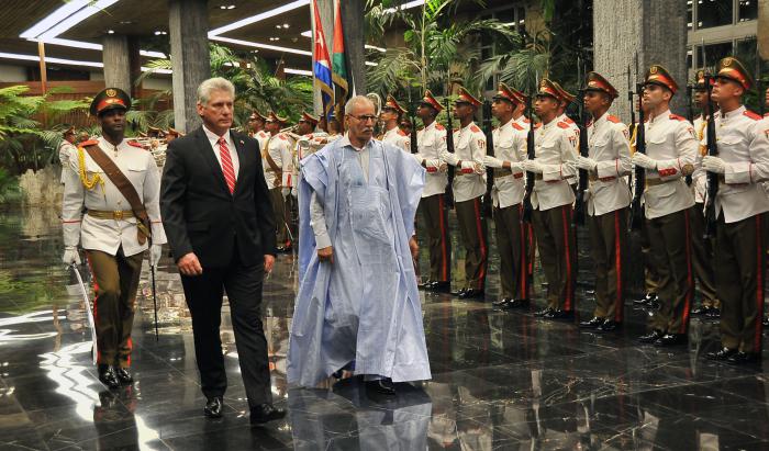  Marruecos comunica que desde América Latina ha recibido el apoyo en el desalojo del Guerguerat de BrasilColombiaGuatemalaHaitíVenezuela  y Cuba  han expresado su solidaridad con el Polisario. Otros países como México  reconocen a la RASD.