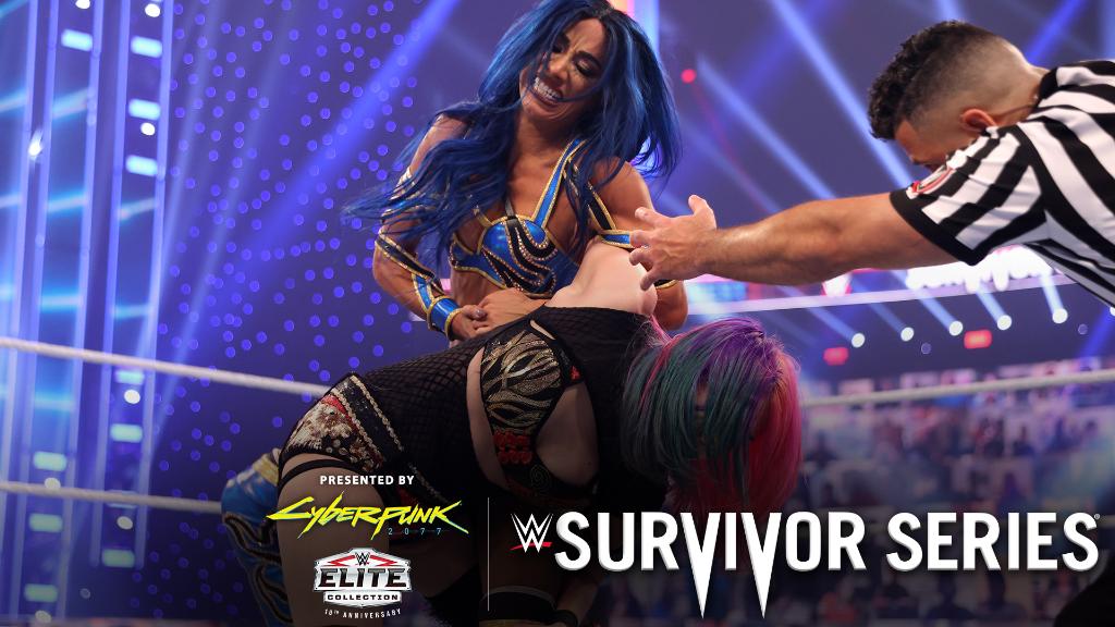 .@SashaBanksWWE was READY for @WWEAsuka at #SurvivorSeries!
https://t.co/jNXqqRHUwM https://t.co/pV9W6cLmUC