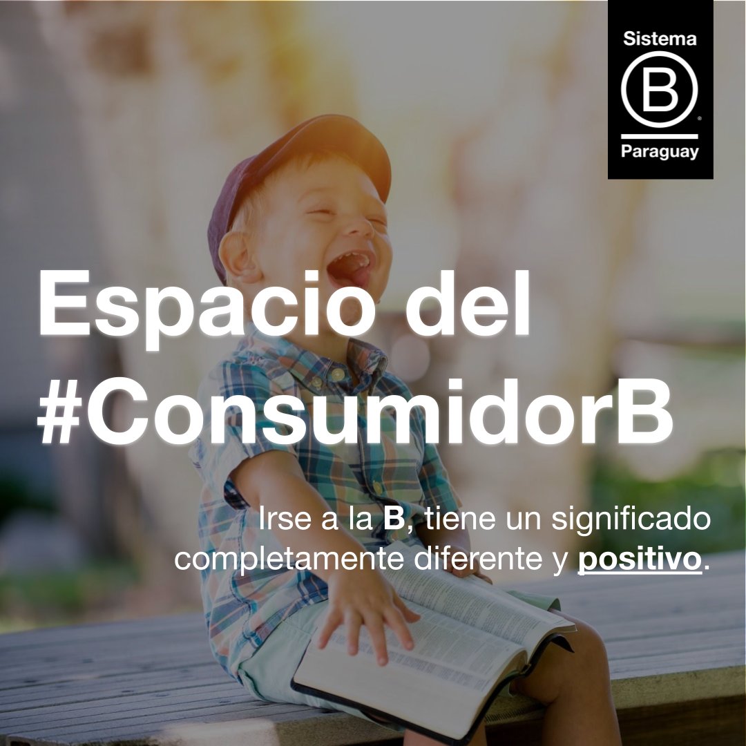 SistemaB_PY's tweet photo. ❔👌¿Querés saber por qué elegir a las #EmpresasB?
📣 Te presentamos: el espacio del #ConsumidorB, dedicado a la difusión de las prácticas de las #EmpresasB, con toda la info que necesitas conocer para elegirlas, así como tips para tu día a día👐 https://t.co/M2i8ytTf2t