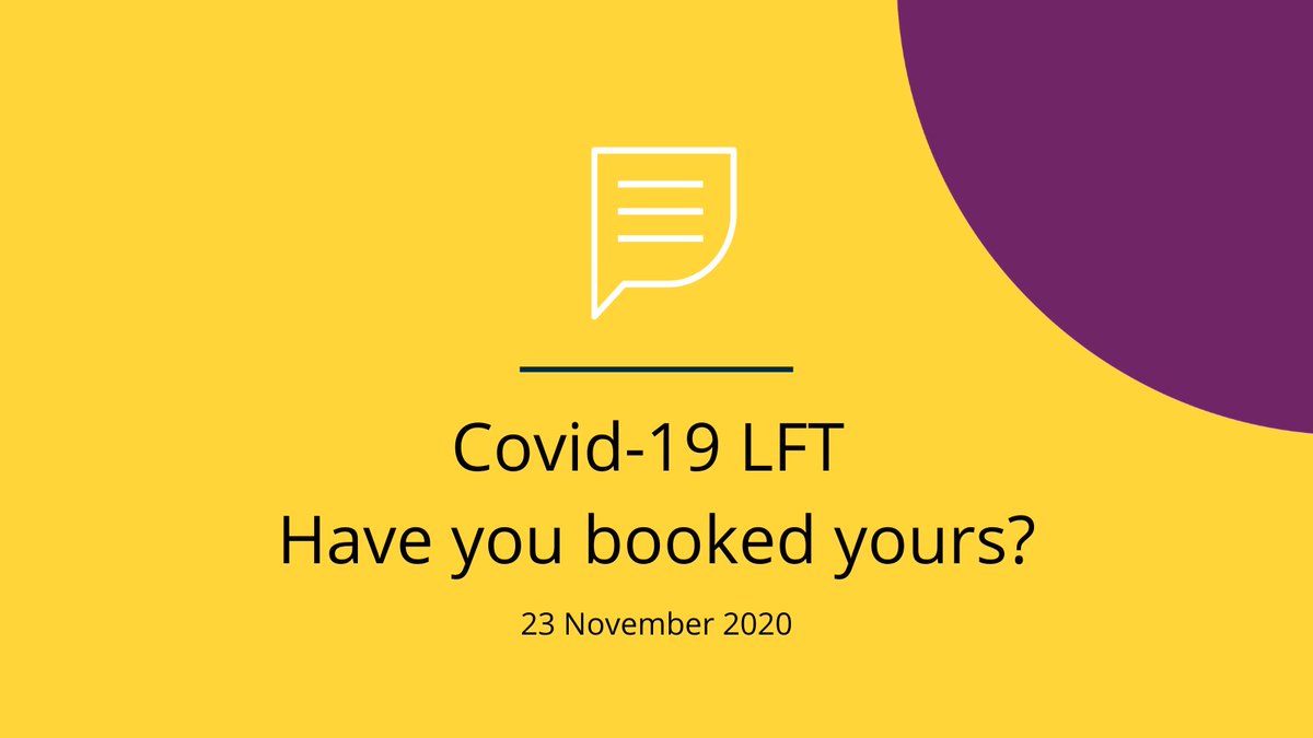 durham_uni's tweet photo. 📣 LFT testing starts tomorrow.

✔️Complete the training and short quiz on DUO then you can book your test. It's as easy as that! https://t.co/p7C0ZoFNWD