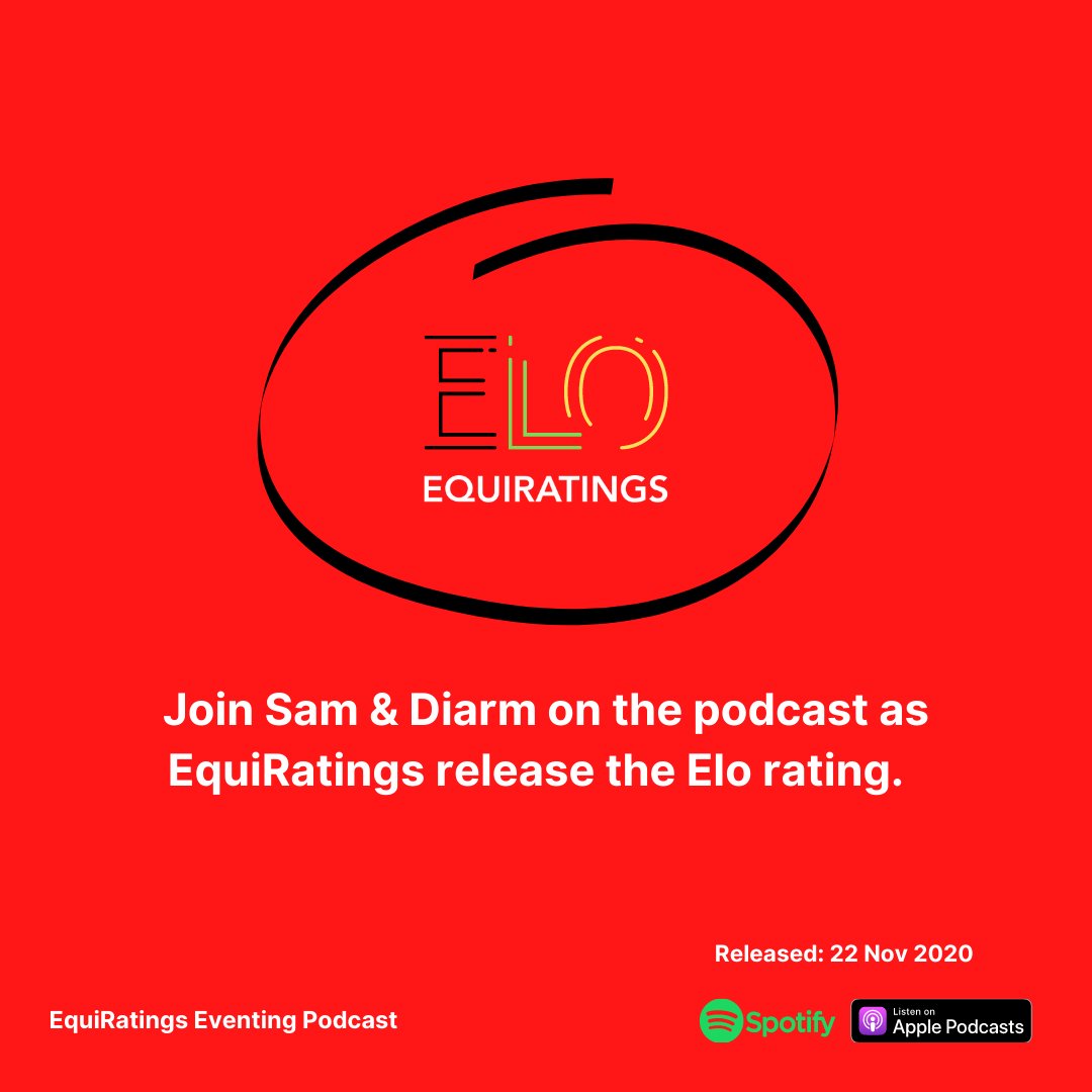 EquiRatings (@equiratings) on Twitter photo EquiRatings are delighted to introduce you to the brand new Elo rating.
Find out more from Sam & Diarm on the latest episode of the <a href="/EventingPodcast/">EquiRatings Eventing Podcast</a>
Available now across all podcast platforms or head to the EquiRatings website to find out more.
hubs.li/H0BnhJ30 EquiRatings are delighted to introduce you to the brand new Elo rating.
Find out more from Sam & Diarm on the latest episode of the <a href="/EventingPodcast/">EquiRatings Eventing Podcast</a>
Available now across all podcast platforms or head to the EquiRatings website to find out more.
hubs.li/H0BnhJ30