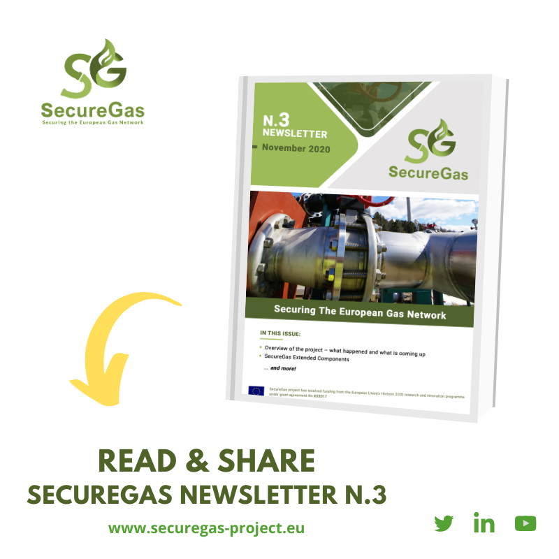 secure_gas's tweet photo. ๐ 3rd SecureGas #newsletter is now on line!!!
READ & SHARE โถ๏ธ https://t.co/phq21EDjLY
--
In this issue: special session dedicated to #SecureGas extendend #components and their specific use in Business case 1, Business case 2, Business case 3.
You can freely read and download! https://t.co/wedwletDPQ