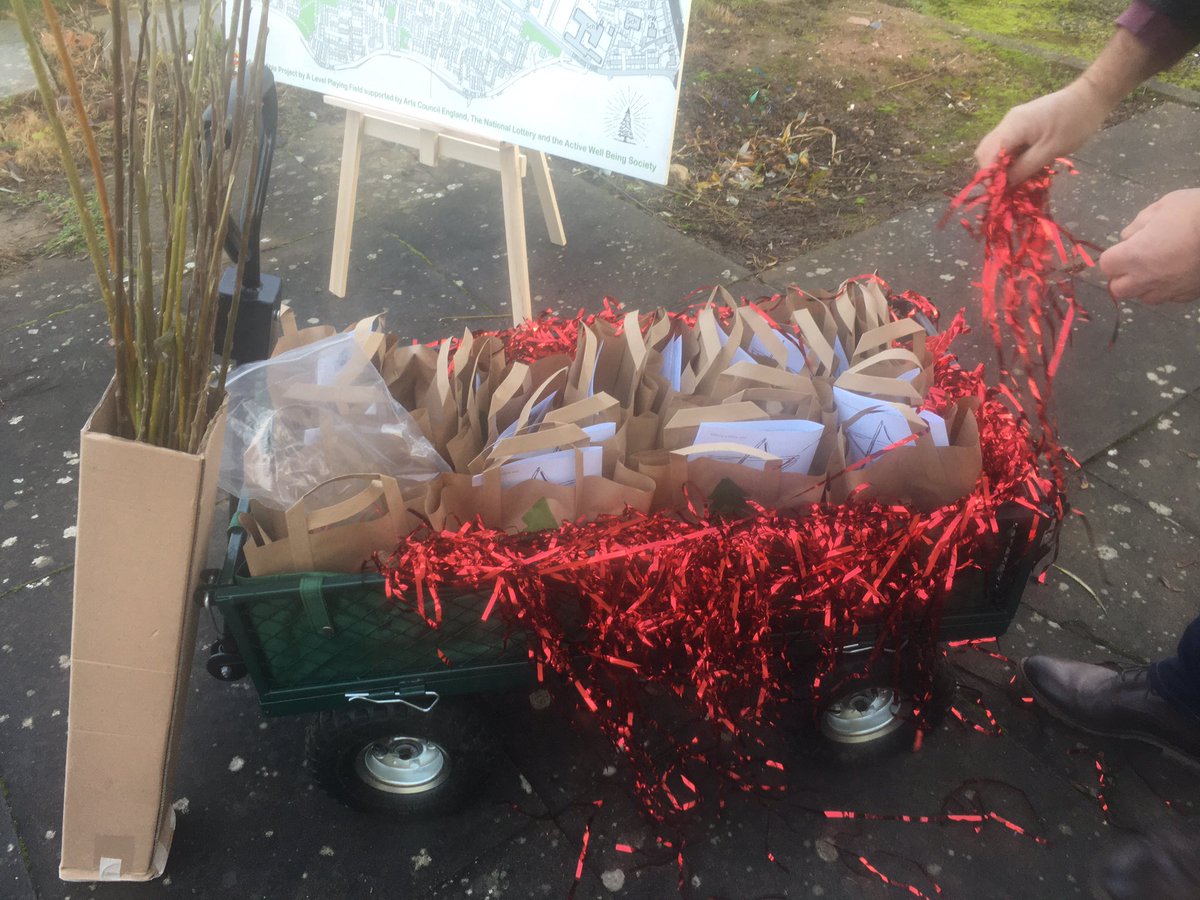 PlaceProspector's tweet photo. We are at Manningford Hall today asking passers by to tell us where they’d like a tree in Druids Heath. Come pin on a tree! https://t.co/84H8AlbA8j