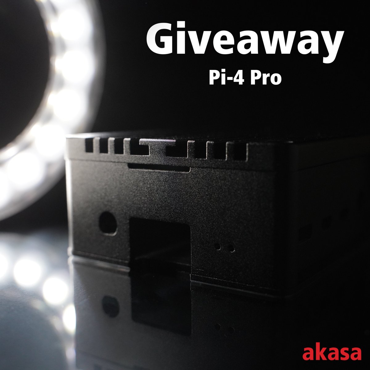 akasa_tech's tweet photo. ❗ Black Friday Giveaways ❗ 

To celebrate Black Friday, this week we will be giving away three of our favorite items across the whole of the US and Europe - starting with our Raspberry Pi 4 fanless case, the Pi-4 Pro! https://t.co/gbFIrVa5H0
