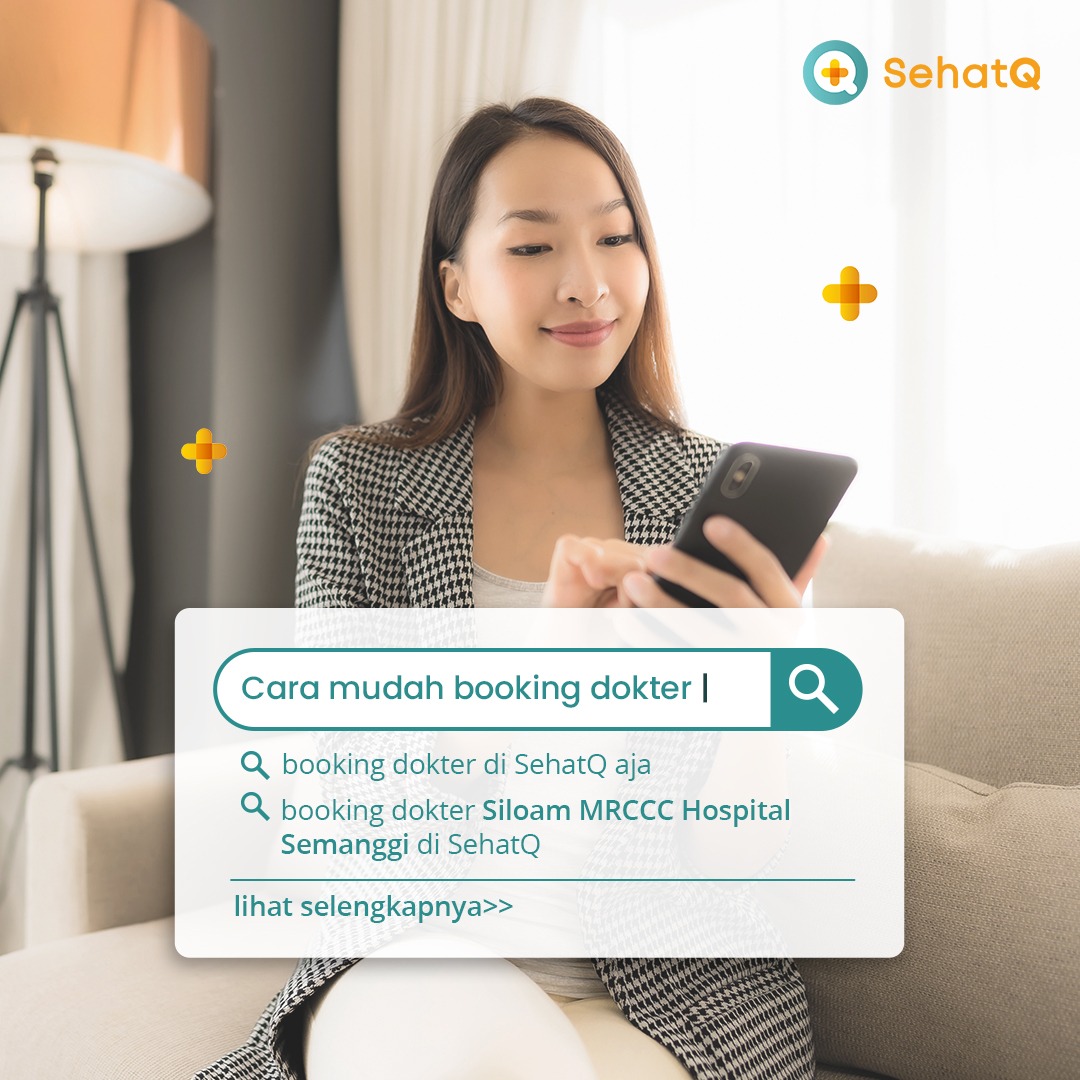 sehatq's tweet photo. Kini, bisa Booking Jadwal Dokter Pilihanmu di Siloam MRCCC Hospital Semanggi melalui aplikasi/ website SehatQ.
Ada banyak dokter yang bisa dipilih mulai dari dokter umum hingga spesialis. 
Segera kunjungi fitur 'BOOKING DOKTER' untuk nikmati segala kemudahannya.

#PROMOSehatQ https://t.co/eufXFpfITp