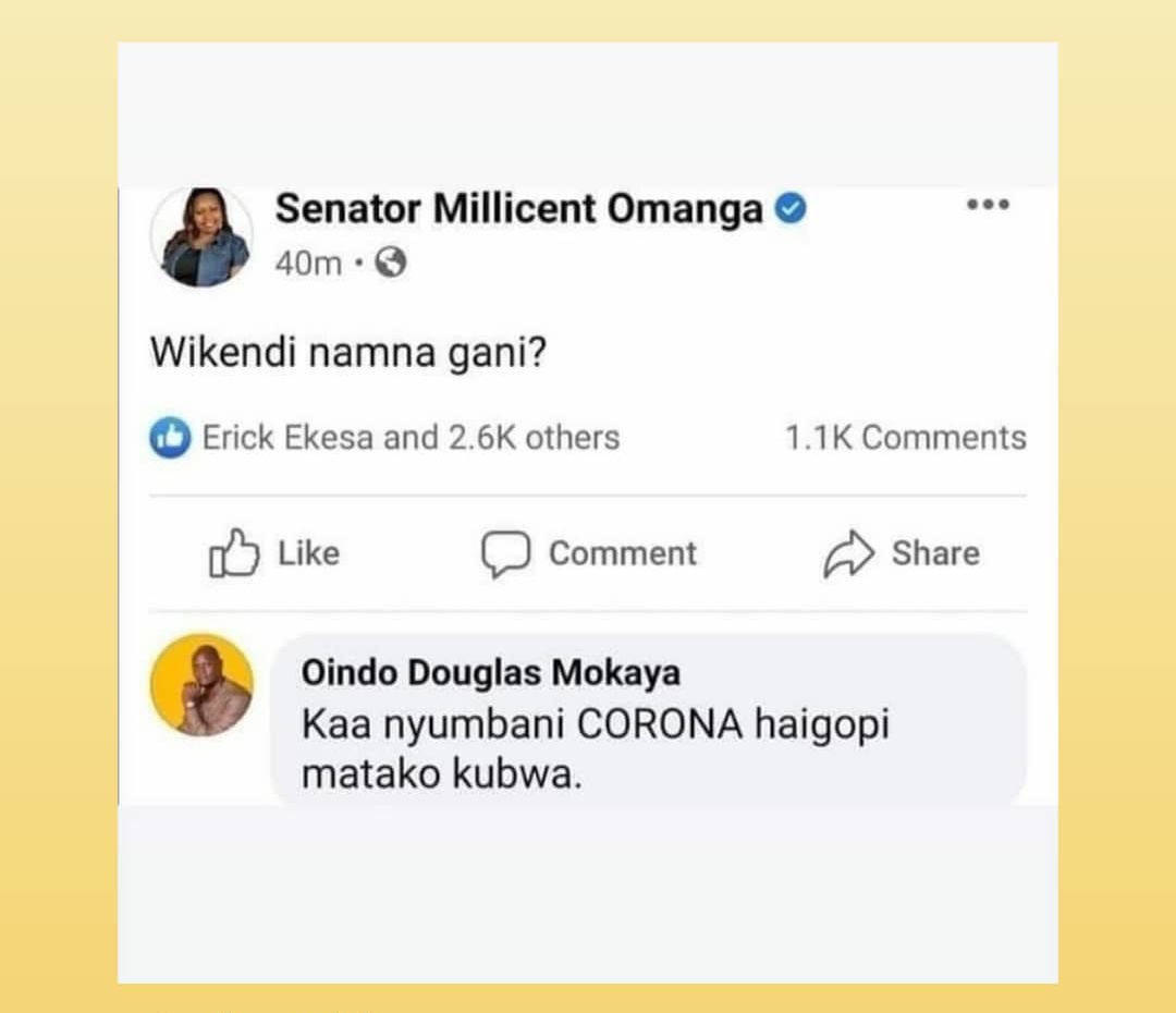 Jeff Konyagi Davigathiga Twitter