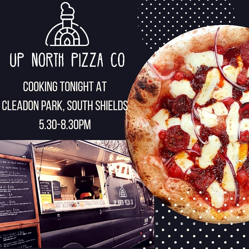 UpNorthPizzaCo1's tweet photo. Monday Blues! Fix that with Pizza! We're taking pre-orders for Cleadon Park tonight. 🔥🍕

#mondaymargs #pizzavan #woodfiredpizza #southshields #northeast #pizza #popuppizza #jarrow #cleadon #newcastle #whitburn #sunderland #hebburn #southtyneside #streetfood #northeastfoodies https://t.co/Kp1F700Jrt