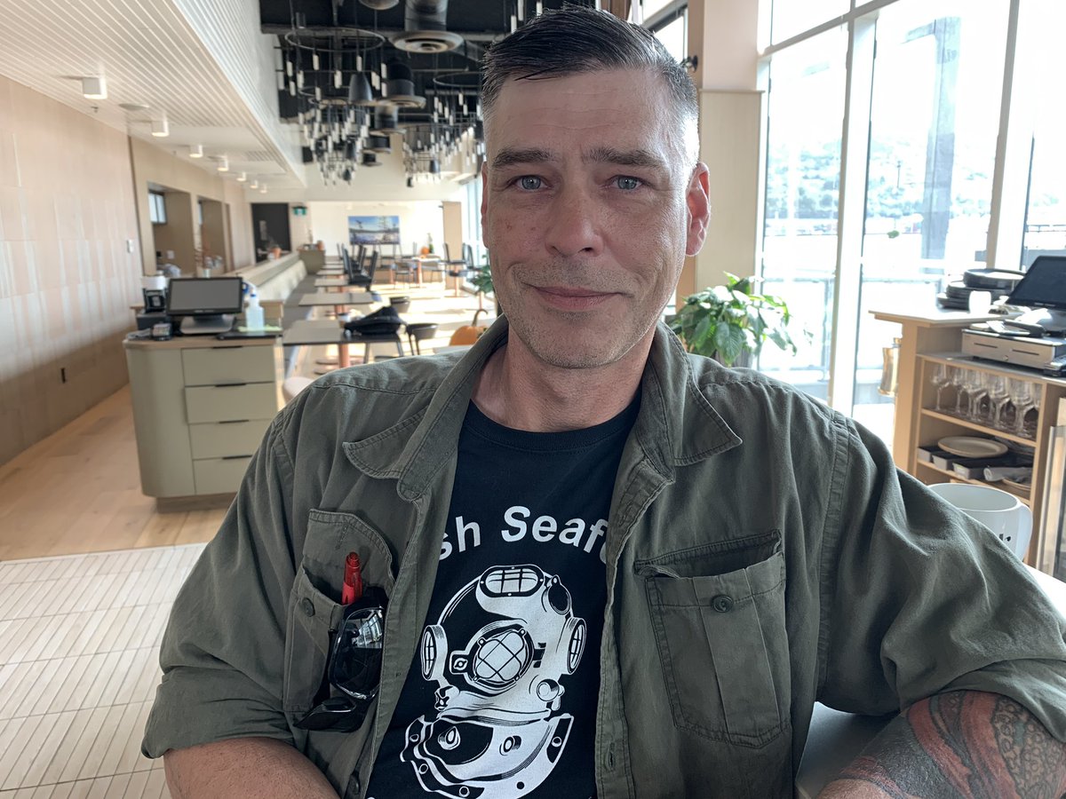 adamfwalsh's tweet image. Coming up after 8am on @sjmorningshow  you’ll meet scallop fisherman Tim Ball... his “keep it local policy” could offer a bigger lesson for the province’s economy.
