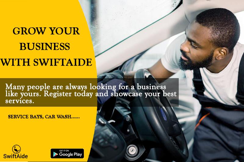 Swiftaide's tweet photo. Make it easier for clients to locate your business. Get Swiftaide Business for free. https://t.co/U8R3AupRNK https://t.co/NtKMyFGT0z