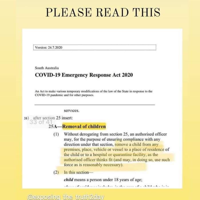 hodlonaut's tweet photo. Australian covid legislation sweetness... https://t.co/TwN3gtWG33