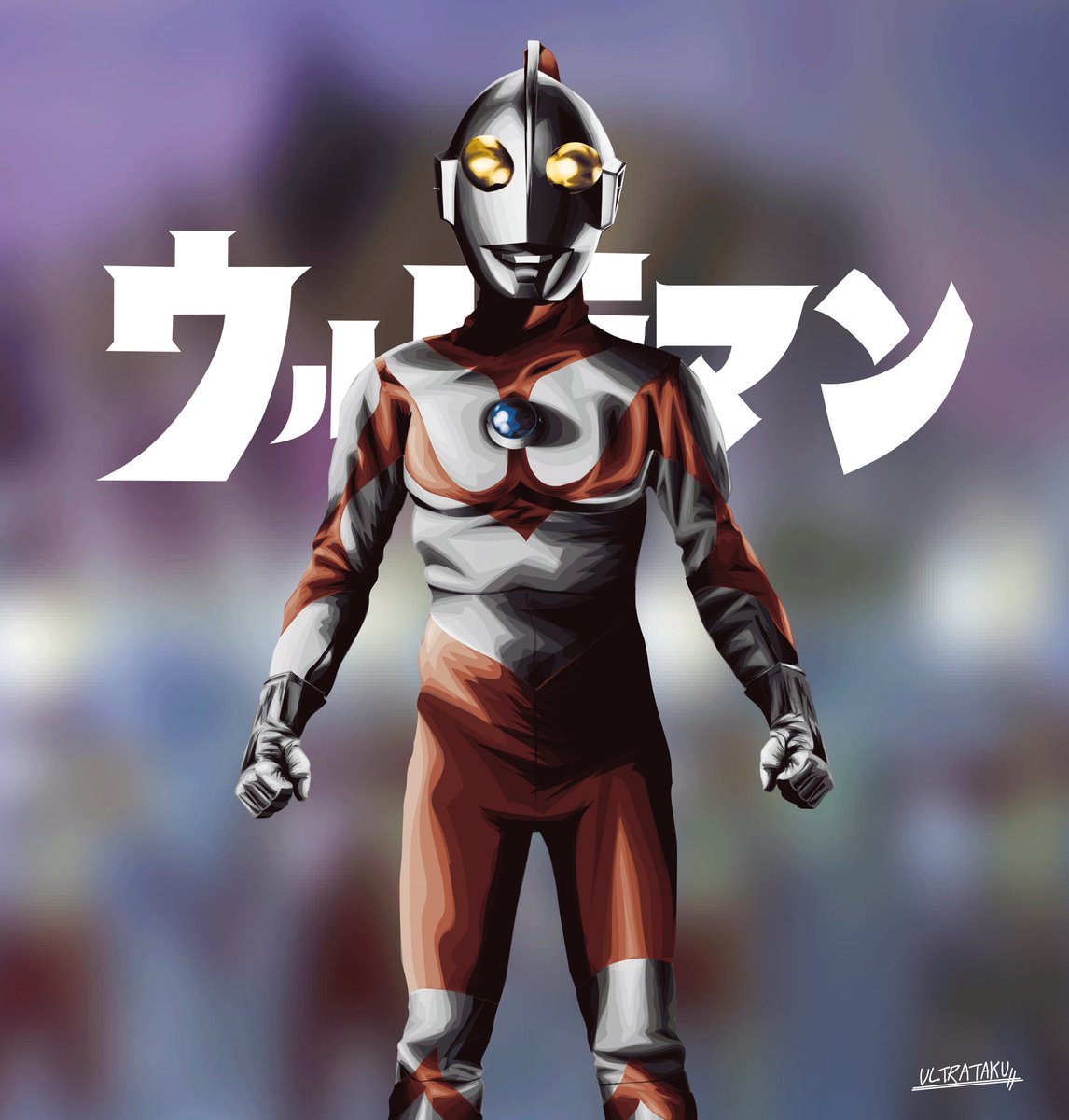 Ultrataku ウルトラマン第二期タロウ客演ver あっ ウルトラマンだ 顔や頭身の緩さ それも味な時代の客演版描きました 何度も描いてるはずの初代 同じウルトラマンを描いてるとは思えない楽しさがありました ウルトラマン ウルトラ6兄弟