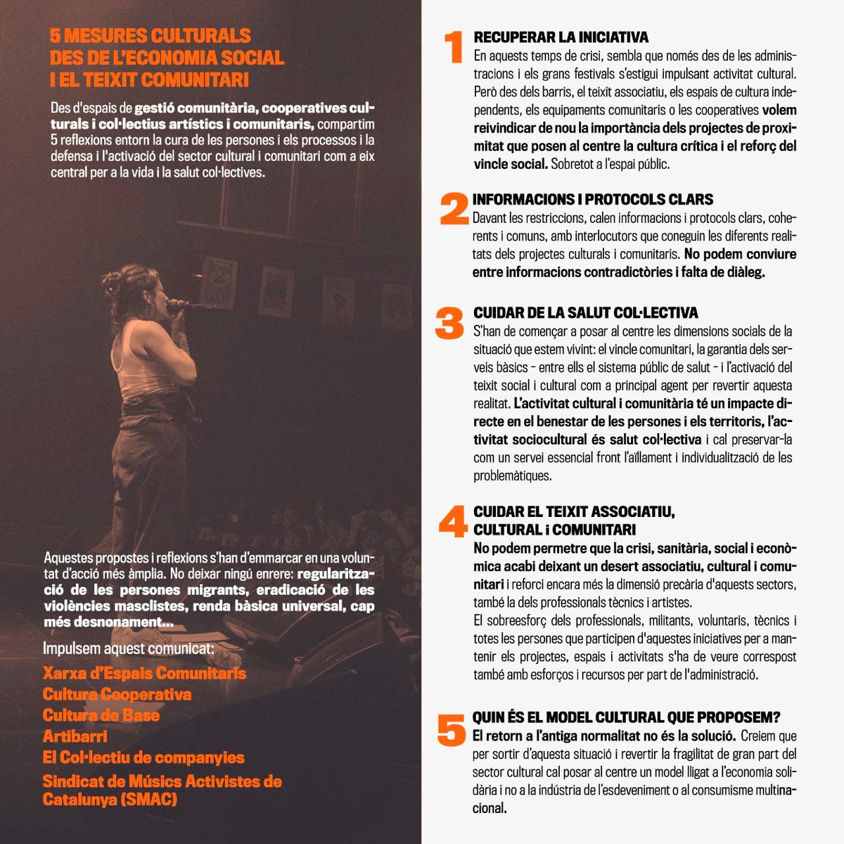 Sindicat de Músics Activistes de Catalunya · SMAC! tweet media