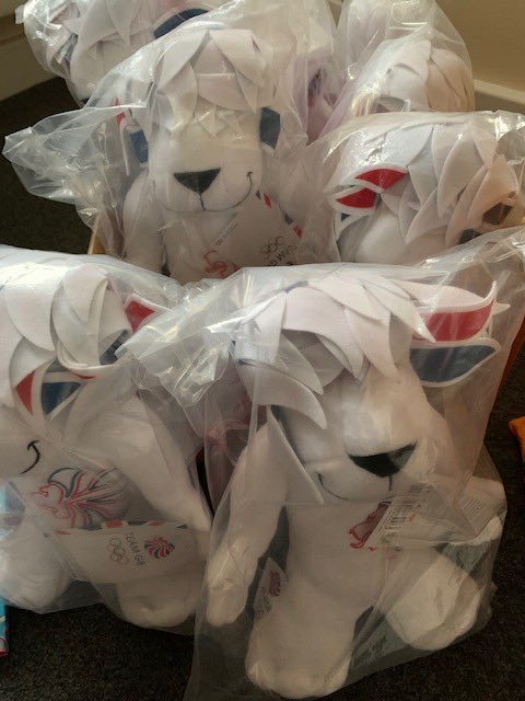 These fab  Christmas Rainbow 🌈🌈bags were designed by Sew Friendly by Mary &amp; the gifts have been donated by the amazing students at Ysgol Clywedog Wrexham.They are for children whose parent are having a tough time.Find out more on  our FB pageN Wales &amp; NW England Passport