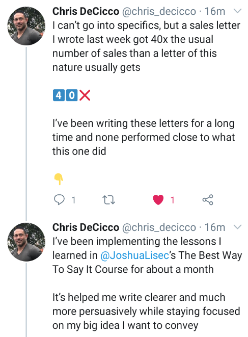 😃The Best Way To Giveaway😃

To celebrate 750 copies of "The Best Way To Say It" sold, I'm giving 1 FREE copy to someone who retweets this.

Let's GOOOOOO...