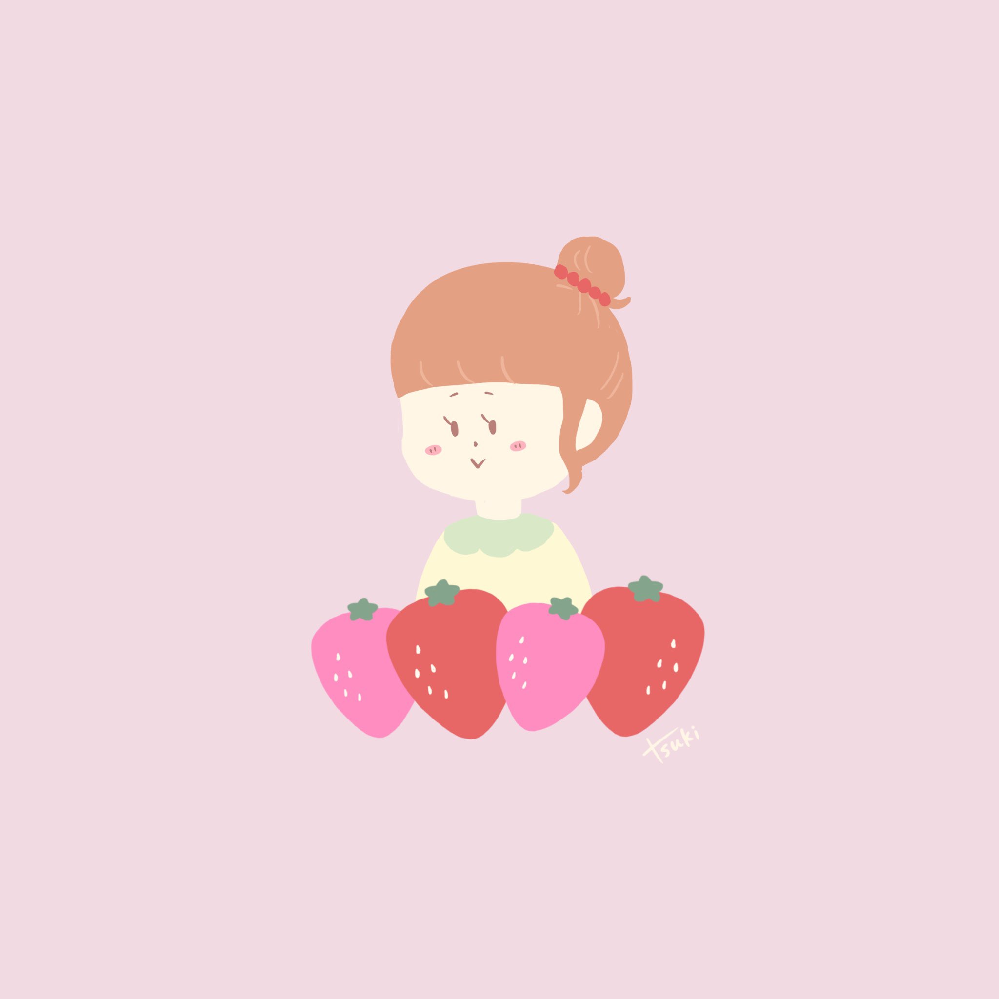 Tsuki いちご イラスト イラスト好きな人と繋がりたい ゆるい絵 ゆるいイラスト ゆるかわ 癒し お絵描き フォローミー Illust 女の子イラスト Tsuki いちご イラスト イラスト好きな人と繋がりたい ゆるい絵 ゆるいイラスト ゆるかわ 癒し お絵描き フォローミー Illust 女の子イラスト