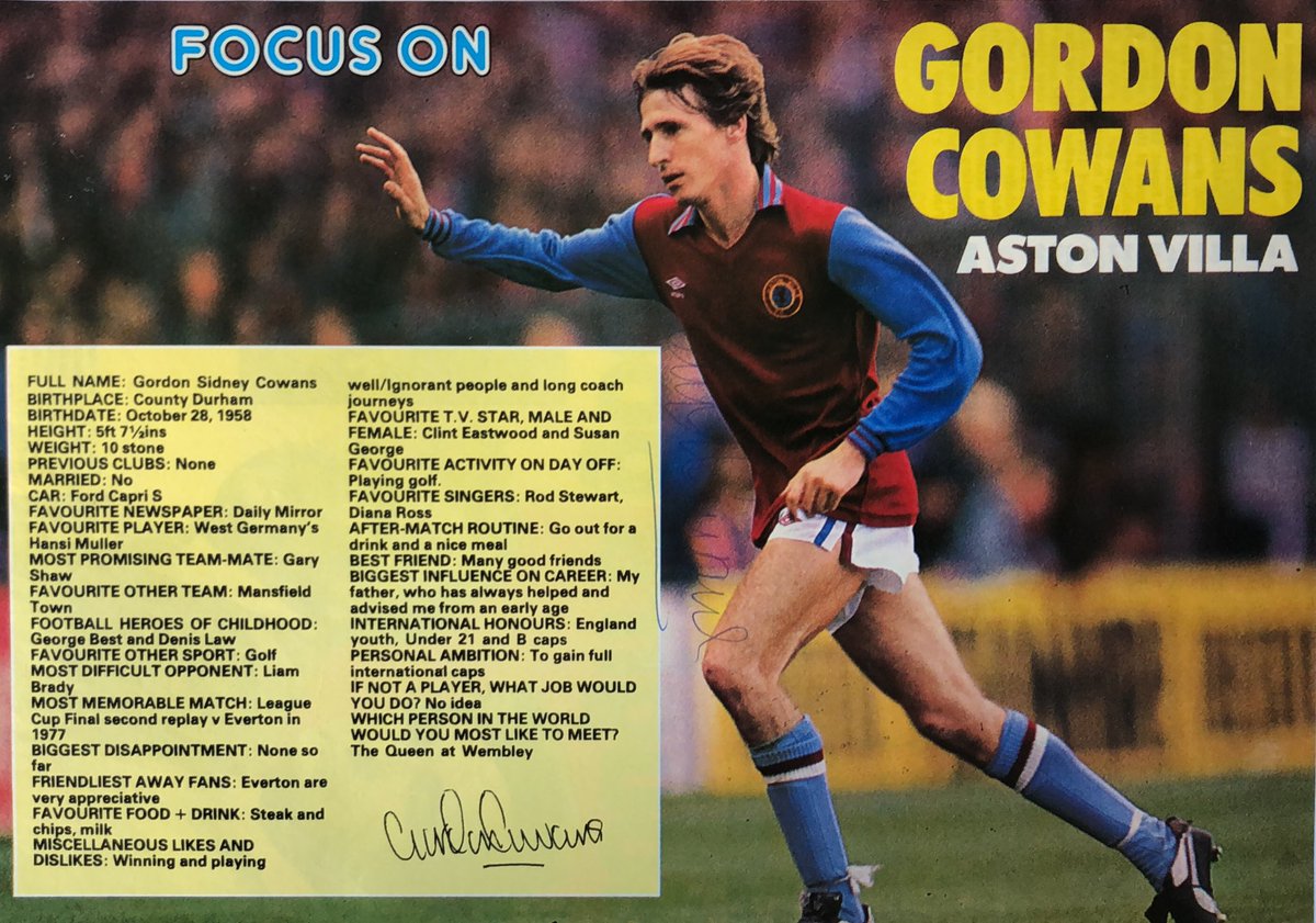 FOOTBALLERS AUTOGRAPHS of the 70s & 80s tweet media