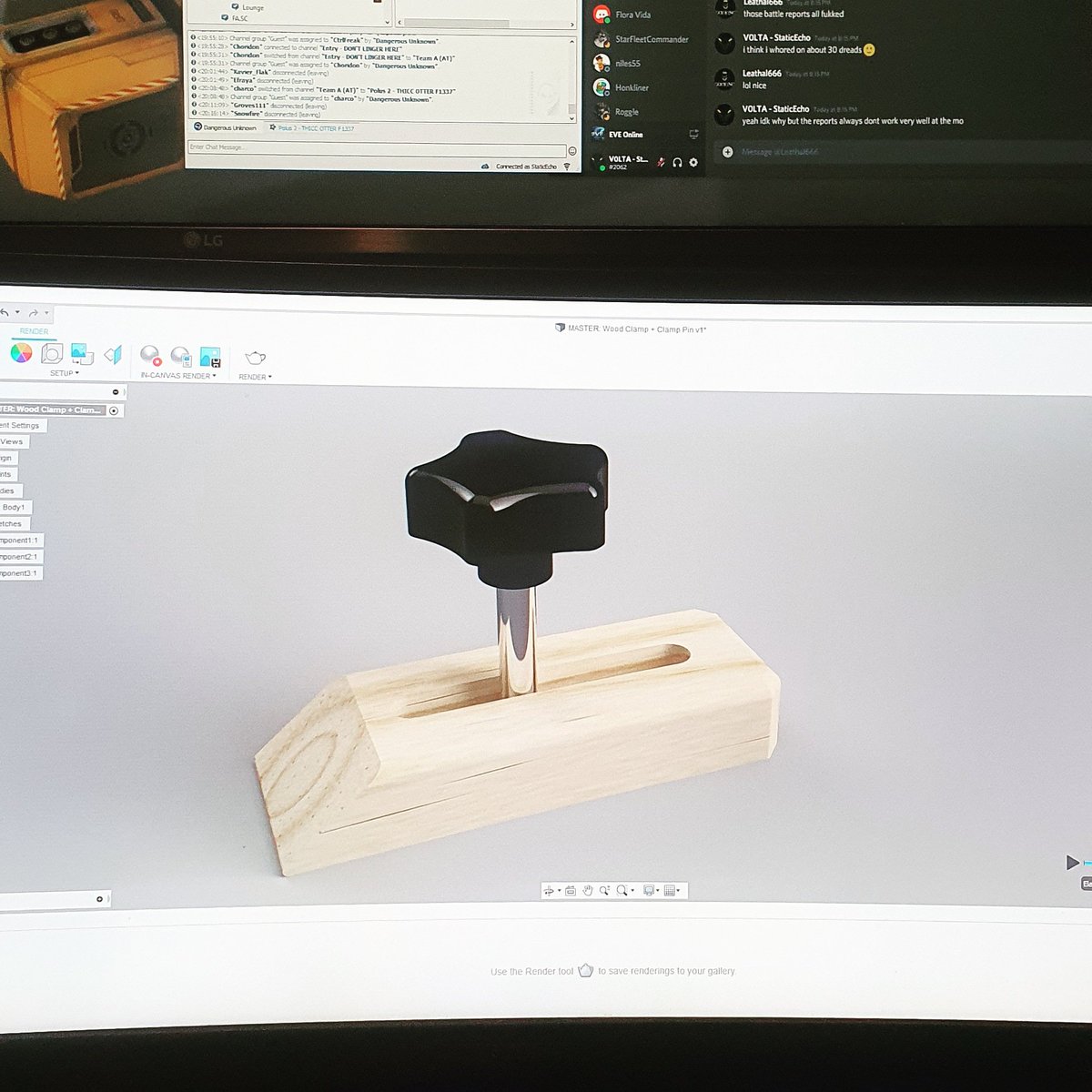 Digital clamp, using this I'll be able to get the CNC router to avoid a crash with my clamps I made yesterday.