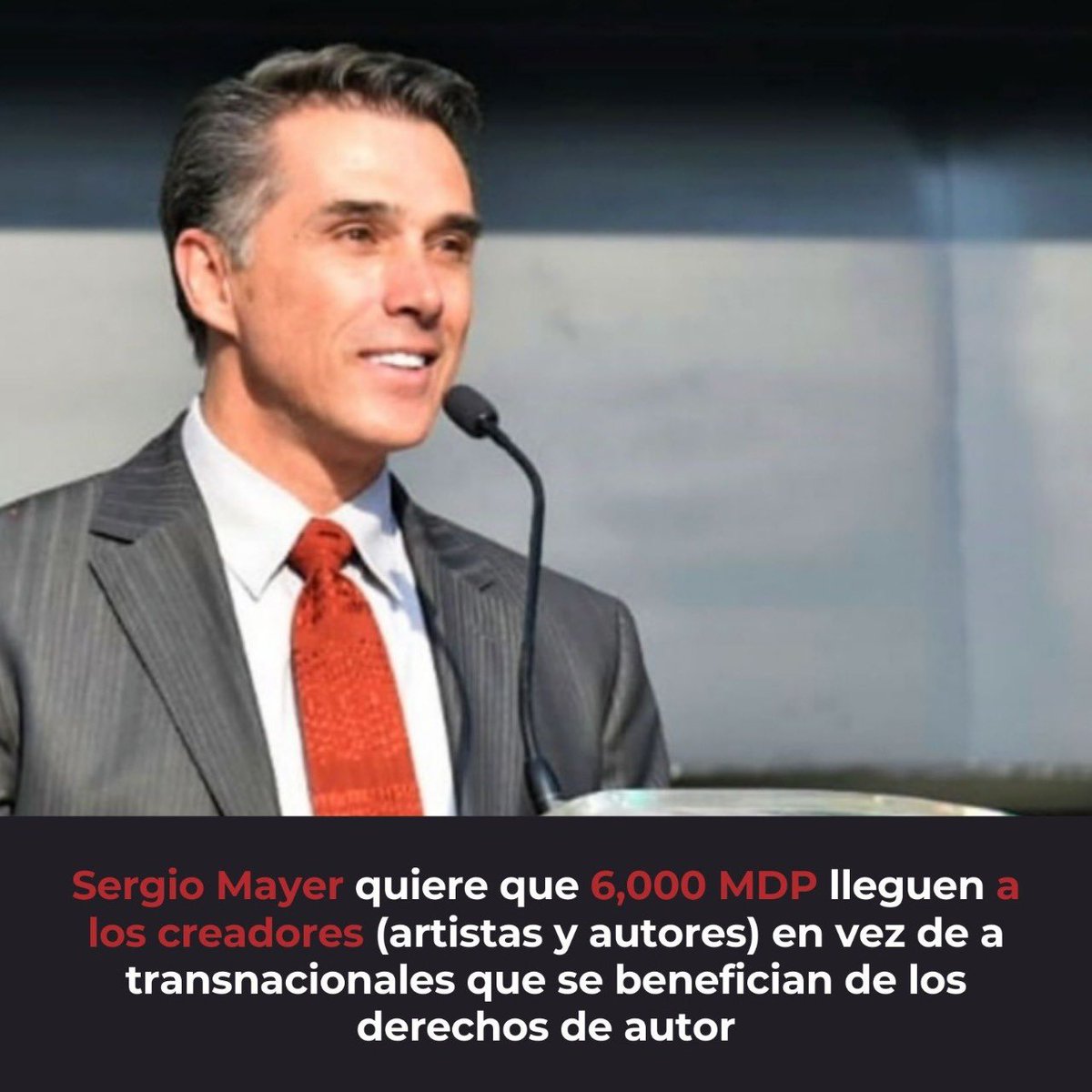 CristianCastro's tweet photo. Apoyamos a @sergiomayer y a la Comisión de Cultura y Cinematografía por la aprobación del dictamen en favor de la remuneración compensatoria por copia privada que beneficiará a toda la comunidad cultural. https://t.co/zq5tu7y5Wo