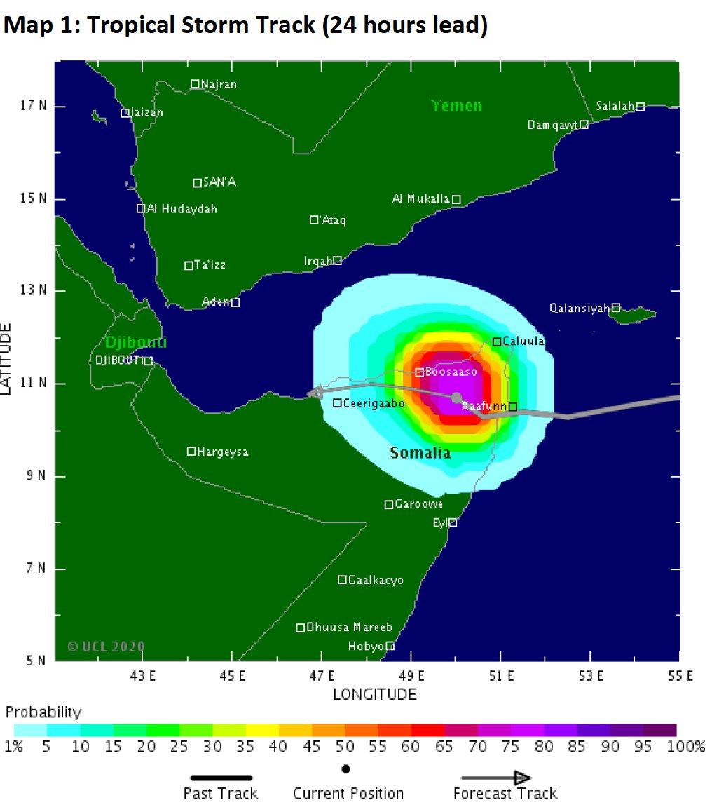 🆕 UPDATE - Tropical Storm 🌪️#CycloneGati weakened, leaving a trail of destruction in parts of #Bari and #Sanaag regions. For the latest update, click on the below link faoswalim.us7.list-manage.com/track/click?u=… @FEWSNET #FSNAU @FAOSWALIM