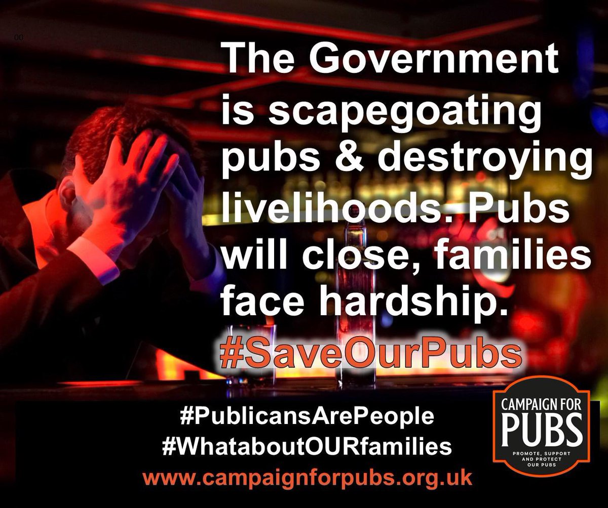 #UKPubs are yet again being kicked when they are down! Again with little evidence to support tougher measures, the #hospitalitysector &amp; #pubs will take the hit, yet again! Its unfair &amp; unjustified. <a href="/CampaignforPubs/">Campaign for Pubs</a> #StandwithPublicans #SaveOurPubs