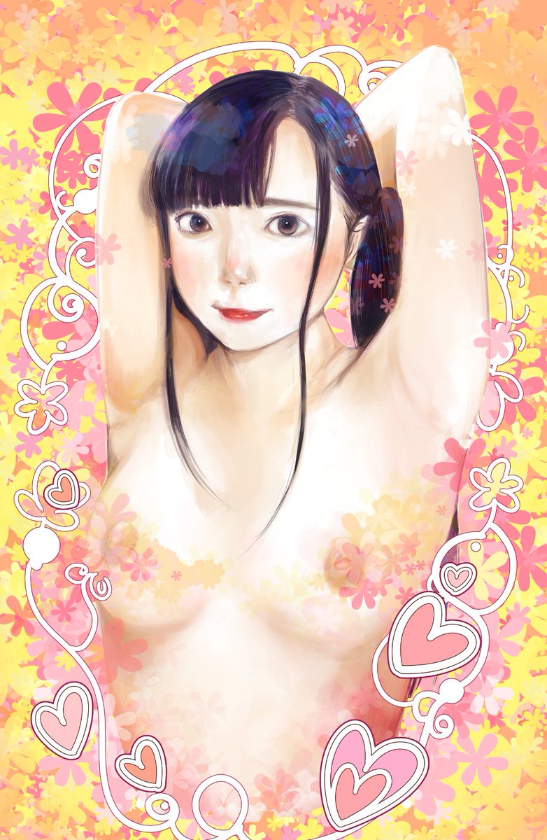 モデルを募集して9カ月くらい経ちました。まだまだ描いてますhttps://t.co/Scf3i27LUV 