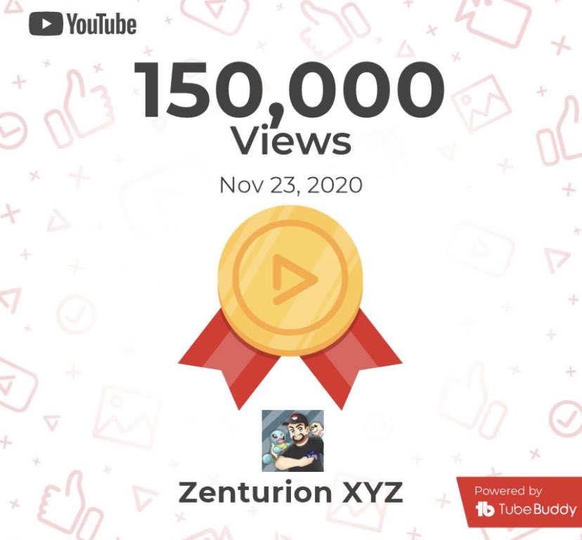ZenturionXYZ's tweet photo. Double whammy milestones! I’m amazed at how quickly the channel is growing now! Thank you #legionofzen for watching and supporting. Thanks @Daniel_Batal for the awesome advice since joining your members only group! https://t.co/MLEeGR9Jgp