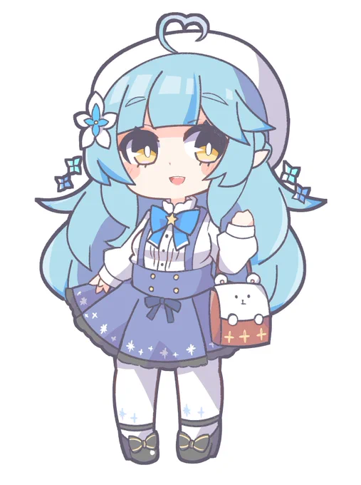 昨日の晩酌配信で地雷系の服の話をしてたのでそりゃもう描くしか!!!!と思ってそんな感じのラミィちゃん描きました

#らみあ〜と 