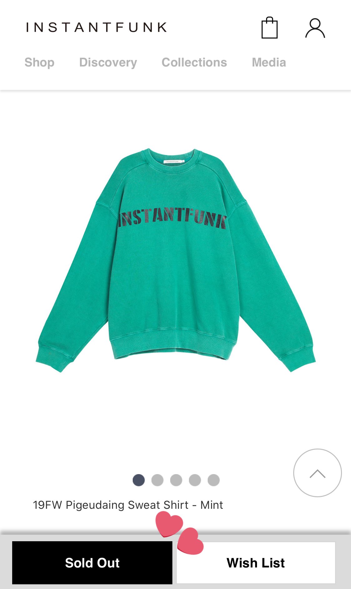JK SINGAPORE 🐰𝄞 🇸🇬🧈 ⁷ on X: The following 'INSTANFUNK' Sweat Shirt  worn by #Jungkook in the last ep of BTS Run: 1️⃣ is officially Sold Out in  ALL sizes at 'INSTANTFUNK'