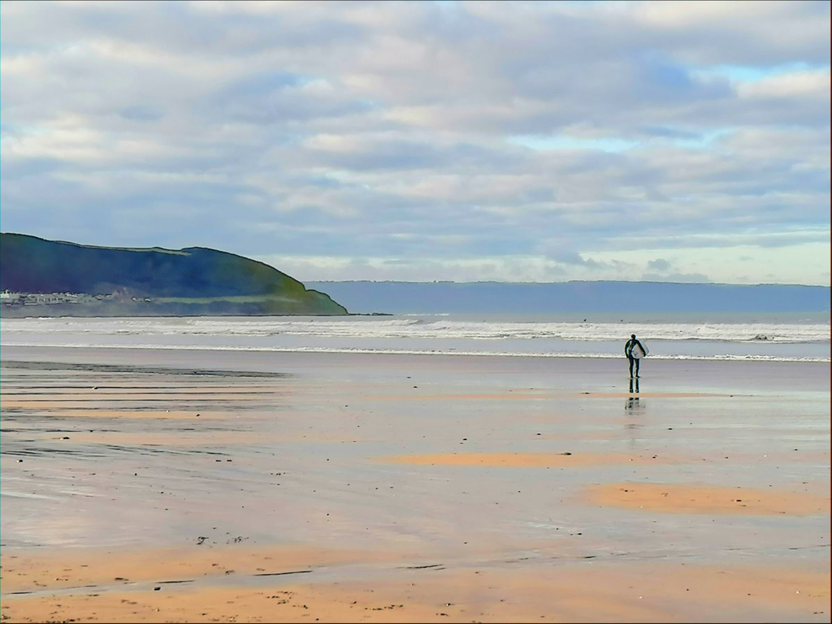AppledoreA's tweet photo. Good morning from WestwardHo beautiful morning for a dip #MondayMotivation https://t.co/OiqcIhLwaG