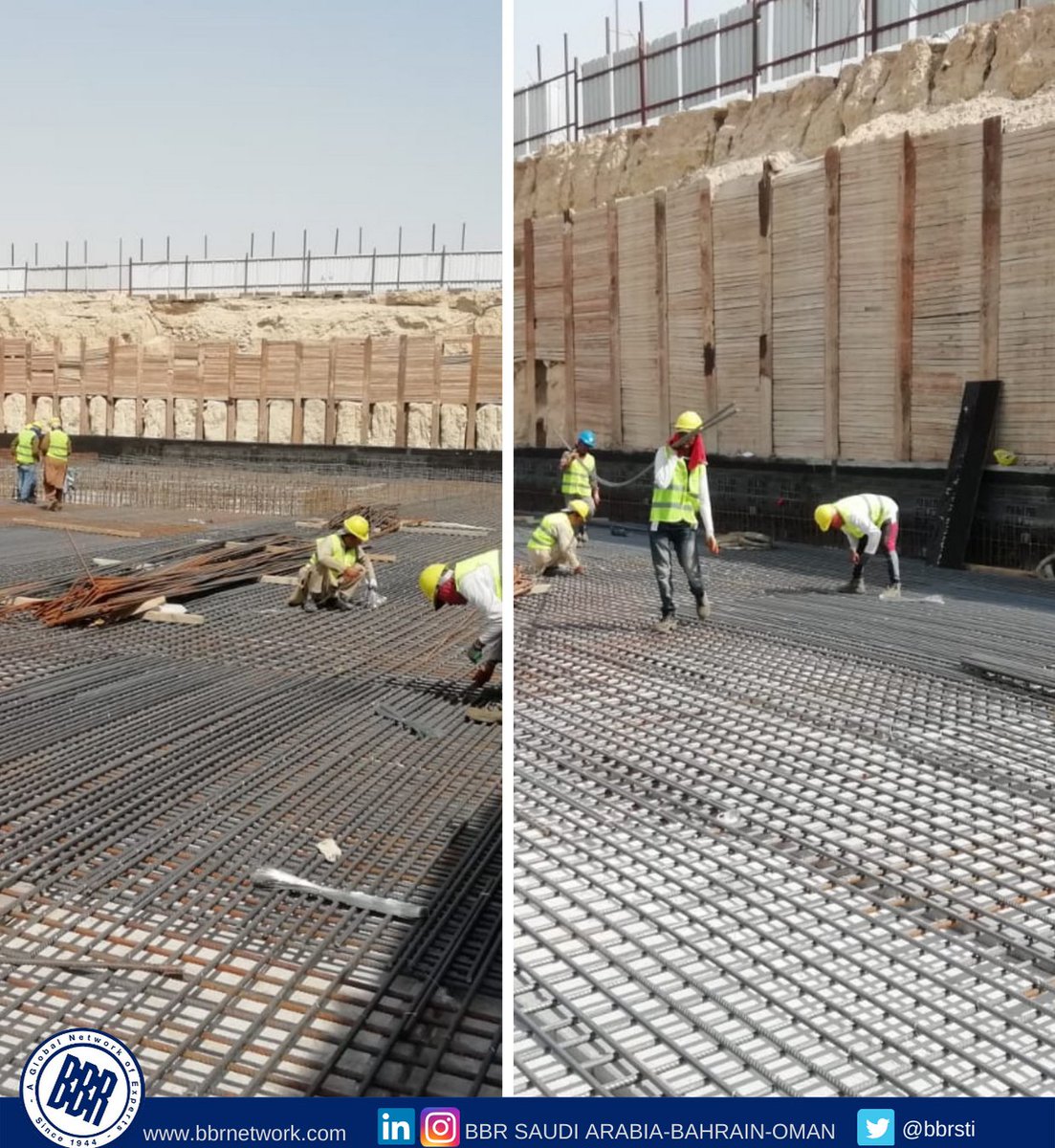 bbrsti's tweet photo. #BBR starting the work of post tensioning for concrete slabs of the View Tower. The Project in AL-Ahsa city.

بدء الأعمال بمشروع فيو تاور بمدينة الإحساء

#BBR_Network
#BBR_CONA_CMF
#ETA_Approval
#CE_Mark
#BBR_post_tensioning #Construction
#concrete 
#الشد_اللاحق
#تقنيات_البناء https://t.co/CQe9gZfCaR