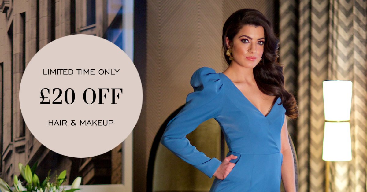 Black Friday is here! 🖤 Get glam with £20 off hair &amp; makeup packages for a limited time only. Use code: GETMEGLAM at artiste.co.uk and book now for Christmas.