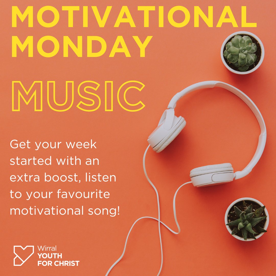 WirralYFC's tweet photo. Get some motivational music on today!
#motivationalmonday #music #boost #wirral #youth https://t.co/GCbP0xVtRr