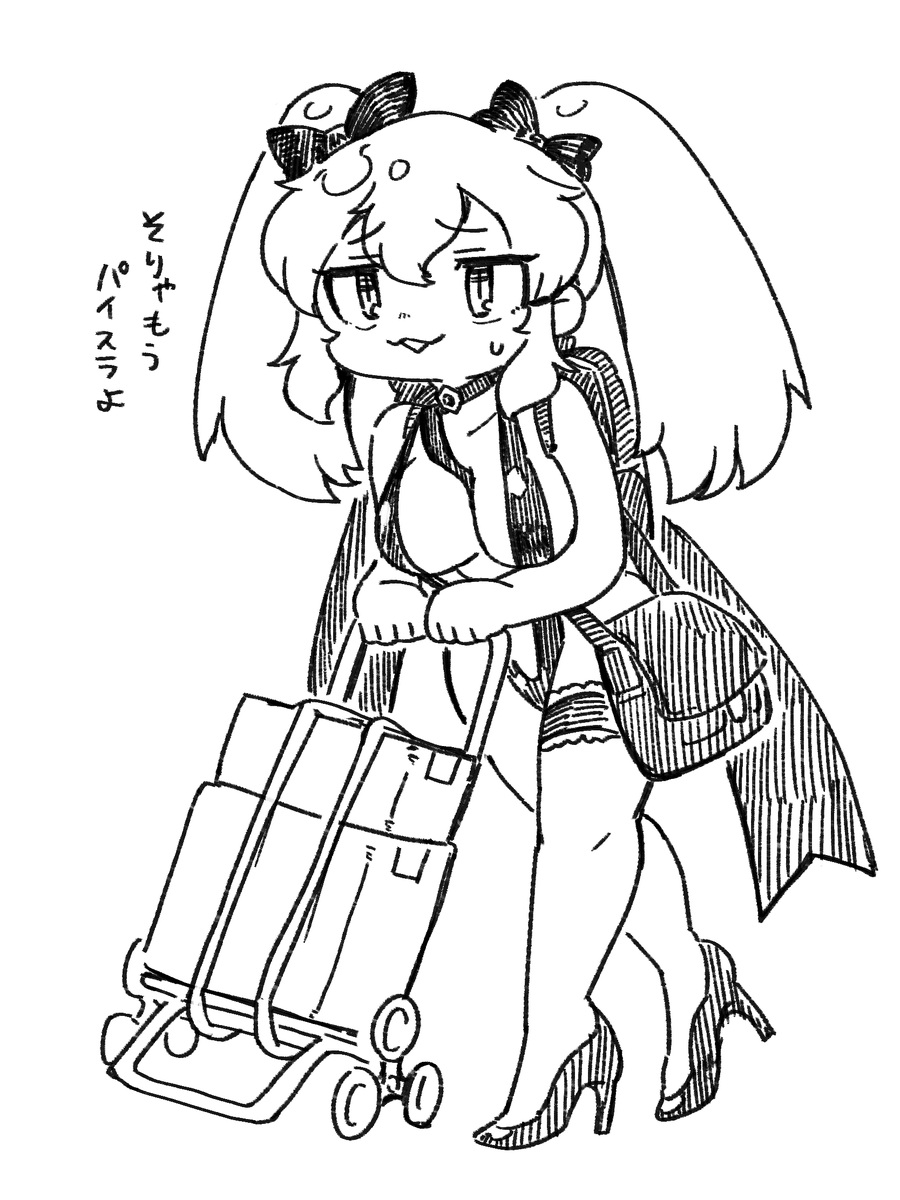 コミティア楽しかった……そして持って移動できる荷物の限界を知った 