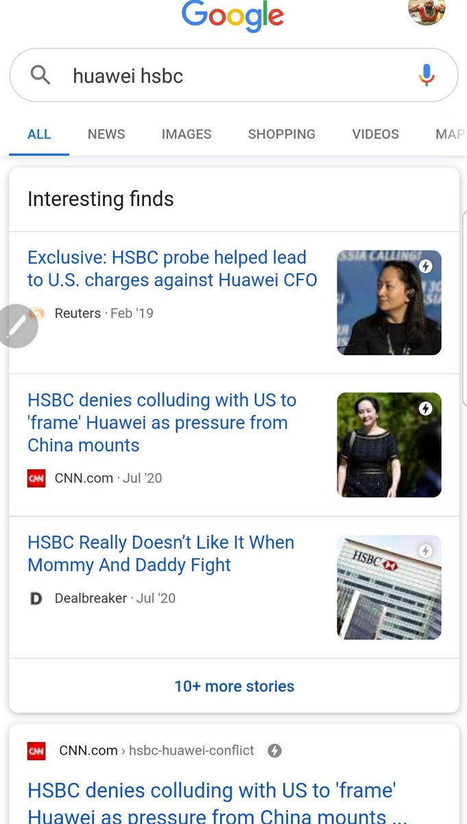 Well GOOGLE is a good tool when you know what you're looking for in advance HUEWAI COME ON DOWN(Bob Barker voice)HSBC  HUAWEI