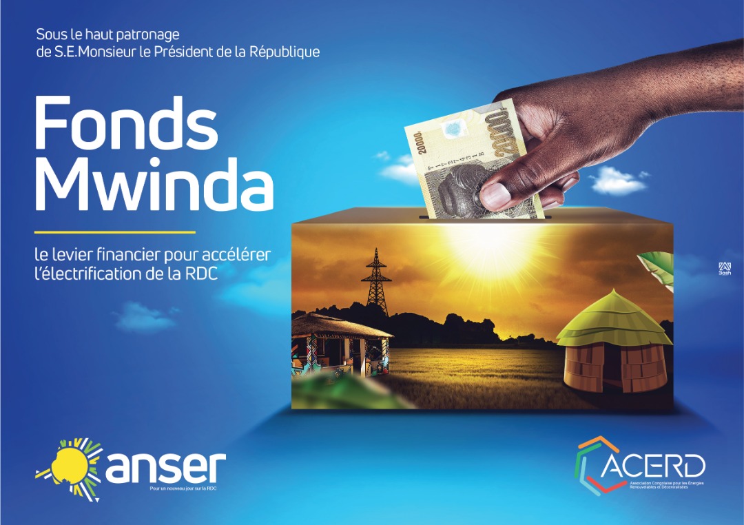 SORAZIZ's tweet photo. C'est demain que @rdc_anser lance les FONDS MWINDA pour matérialiser la promesse du Président de passer de 15% de couverture électrique à 30% d'ici 2024. Un grand mais excitant challenge !
La mission d'ANSER est de donner de l'électricité à 100% en milieu rural et périurbain. https://t.co/PvLsaVlc7F