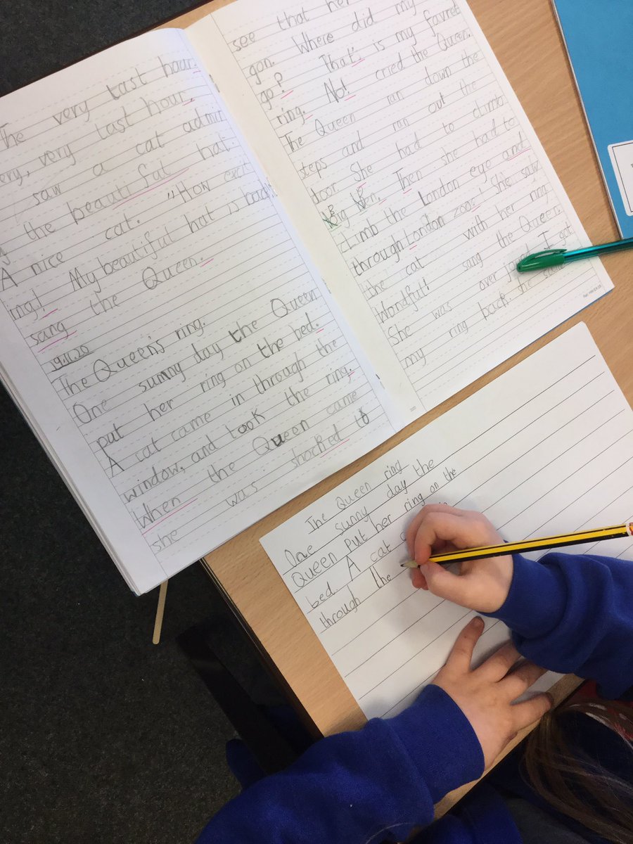 LSTMrsC's tweet photo. Super proud of our effort this morning writing up our polished piece for The Queen’s Hat #stpsenglish https://t.co/hqoj7jsmDK