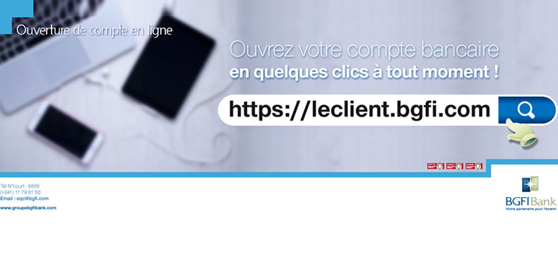 GroupeBGFIBank's tweet photo. Désormais, chez BGFIBank Gabon, ouvrez votre compte en ligne en tout simplicité. Cliquez ici pour plus d'informations : https://t.co/3AJzxInY9e
#BGFIBankGabon
#LeClient https://t.co/3t9cshdheJ https://t.co/wDZVSbepHA