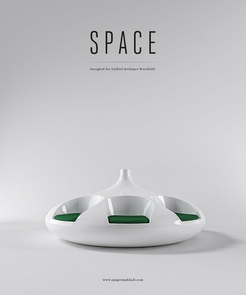 Jangirmaddadi's tweet photo. Space Bench - a timeless design connecting the past and the future
#spacebench #space #jangirmaddadi #bench #urw #unibailrodamco #unibailrodamcowestfield #paris #design #publicspace #airport #interior https://t.co/CrhfA0Mid3
