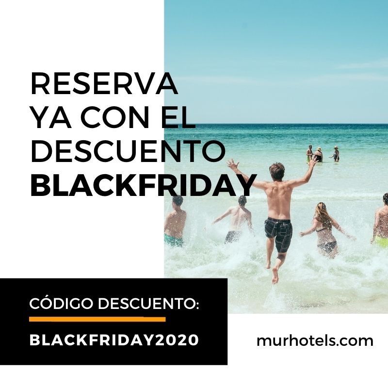 murhoteles's tweet photo. Adelanta la reserva de tu estancia en murhotels.con con el #codigodescuento BLACKFRIDAY2020 https://t.co/gLc57Edcbq