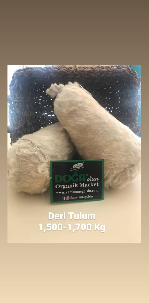 🧀Deri Tulum Peynir
🇹🇷Tüm Türkiye'ye Kargo İmkanı
Whatsapp: 0850 227 47 37
