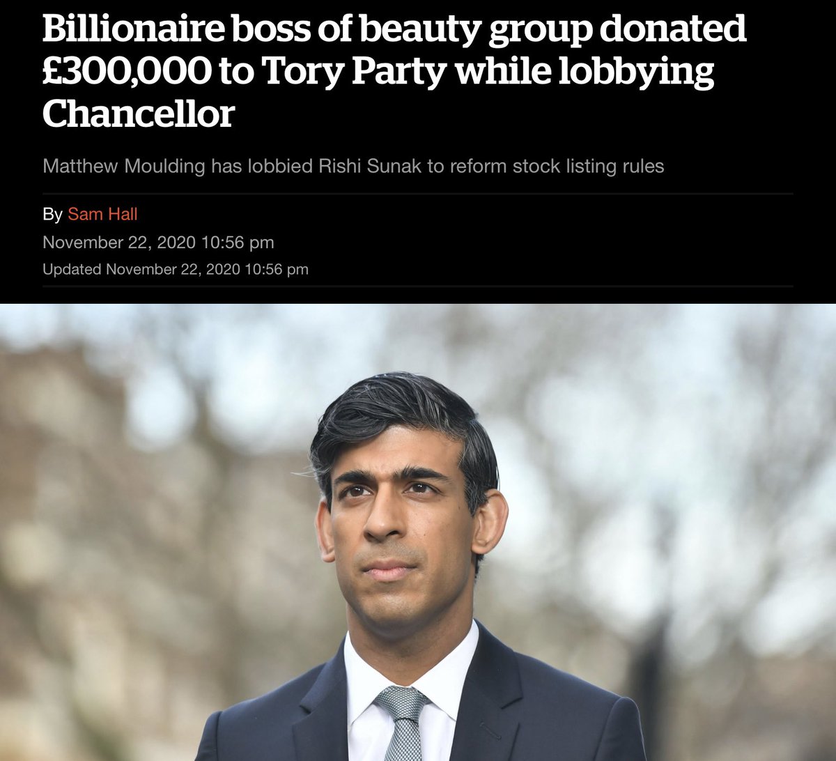PritiNot's tweet photo. The more you dig in to the shady dealings of Tory MPs like @RishiSunak the more corruption, bribery and chumocracy you find.... let’s keep digging, shame and expose them.... 😏 https://t.co/nBZky2G2Aj