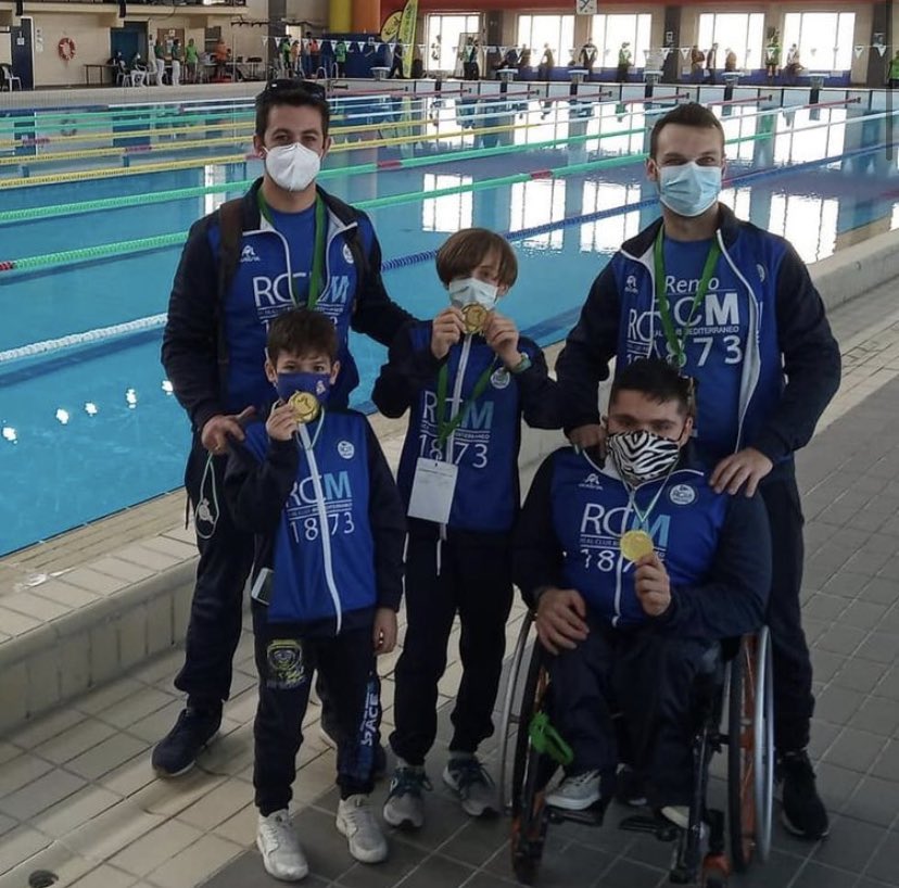 RCMediterraneo's tweet photo. Natación | ¡Grandes noticias para nuestra #nataciónadaptada! En el Campeonato de Andalucía: 
🥇Guillermo Leitterman Panero 1º Clasificado S14 en 100 Espalda
🥇Luis Throughton Jurado 1ª Clasificado SB5 en 100 Braza
También destacada actuación de Pablo Moreno Montes https://t.co/Qwp2dGRDUk