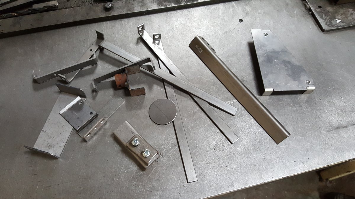 burleyfires's tweet photo. It's a cold frosty #MakerMonday & we are busily #manufacturing our 'Custom Made Gas Burners' https://t.co/BeMaSCiOo4 perfect for converting solid fuel fire grates. We also have some very old equipment that we use to make them! Made in #Rutland from #BritishSteel #ukmfg #flypress https://t.co/Wra2jFUfAn
