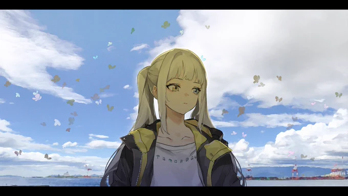 蝶
#めあArt 