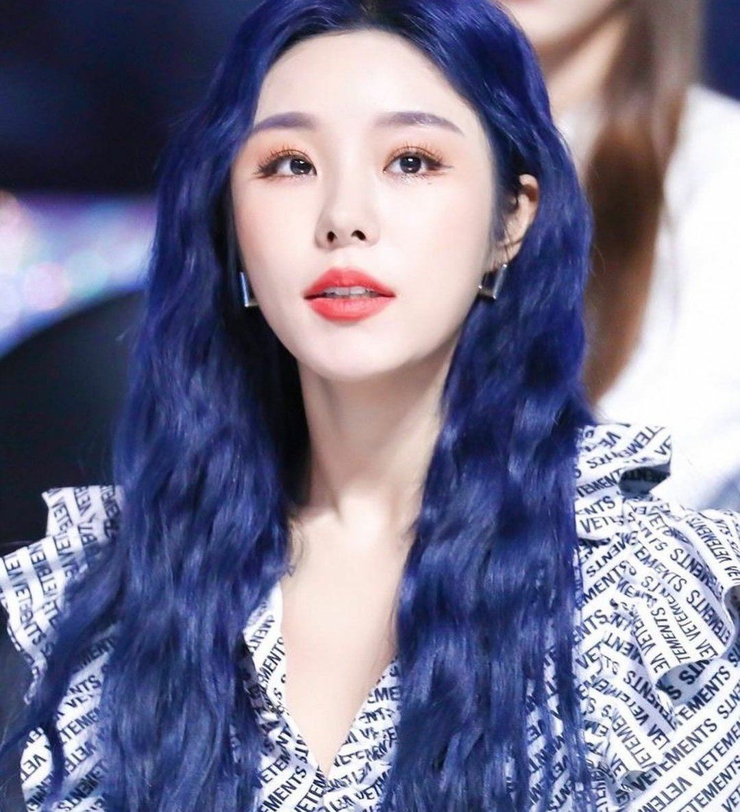 青髪フィイン #pretty #MAMAMOO