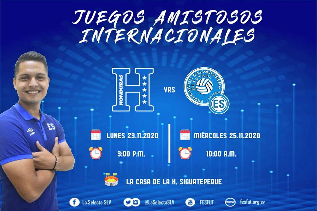 Juegos amistosos contra Honduras en noviembre del 2020. [2-1 y 2-1] Eng_cCxXMAI-TgD?format=jpg&name=medium