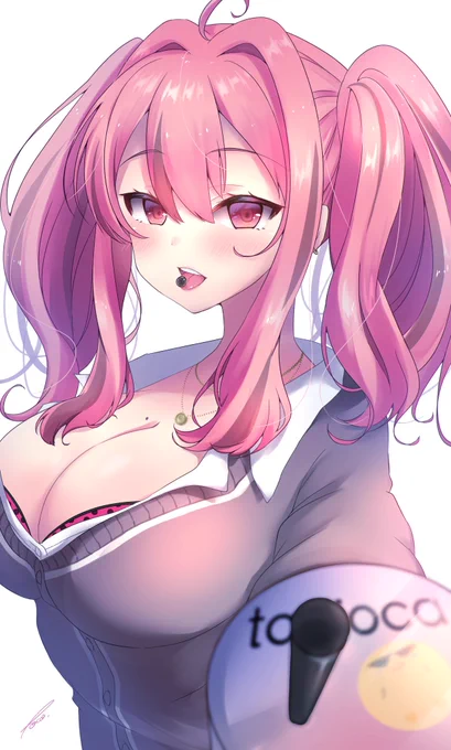 「あ、指揮官もタピオカ飲む?」と
間接キスさせてくれるブレマートン
#アズールレーン  #アズレン 